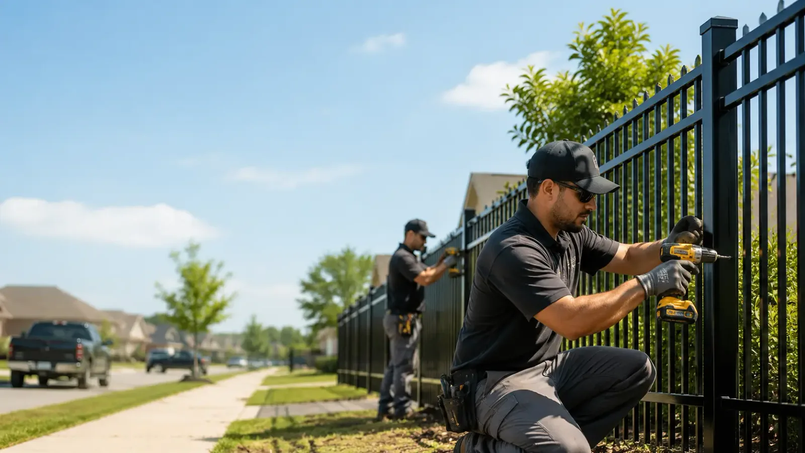 Metal Fence Installation in Beach City, OH